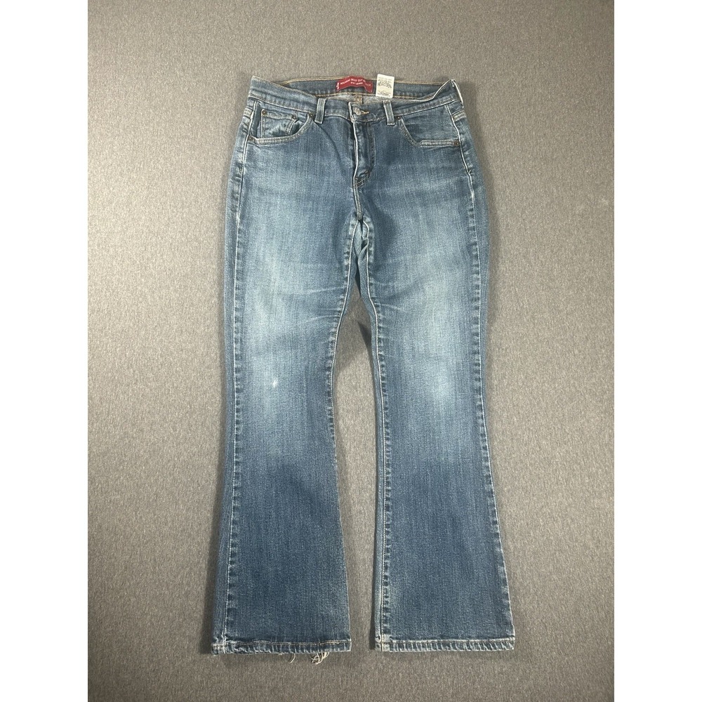 Vintage Levi's Quincy Jeans Womens Size 31 Blue Denim Zip Fly Y2K Made In Mexico